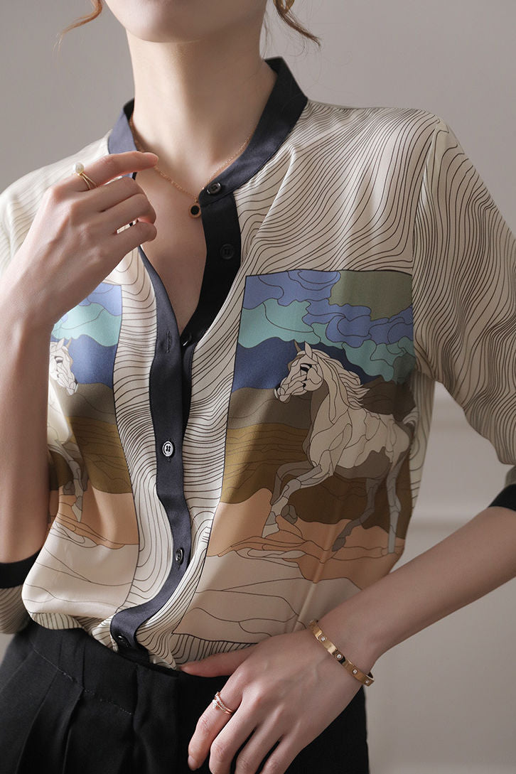 Fashionable Printed Shirt
