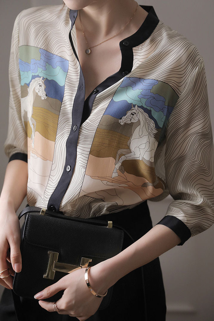 Fashionable Printed Shirt
