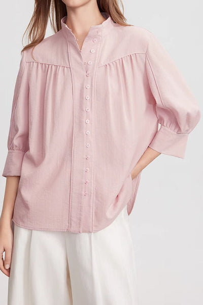 Fashion Casual Stand Collar Shirt