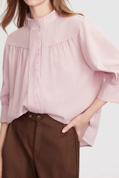 Fashion Casual Stand Collar Shirt