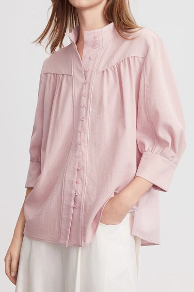 Fashion Casual Stand Collar Shirt