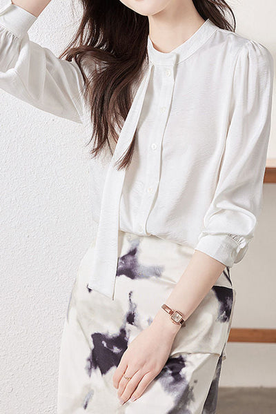 Stylish Office-Ready Temperament Shirt