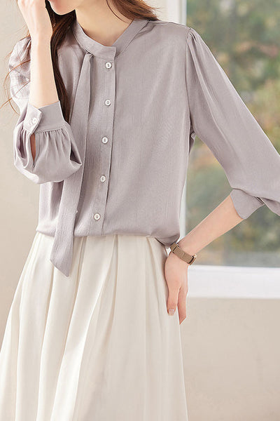 Stylish Office-Ready Temperament Shirt