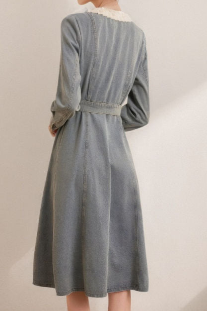 Elegant and Stylish Denim Dress