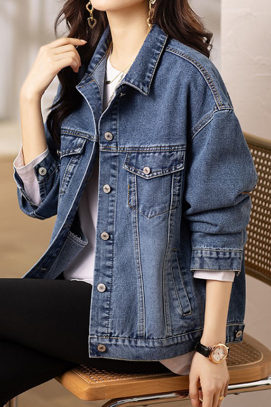 Early Autumn Casual Versatile Denim Jacket
