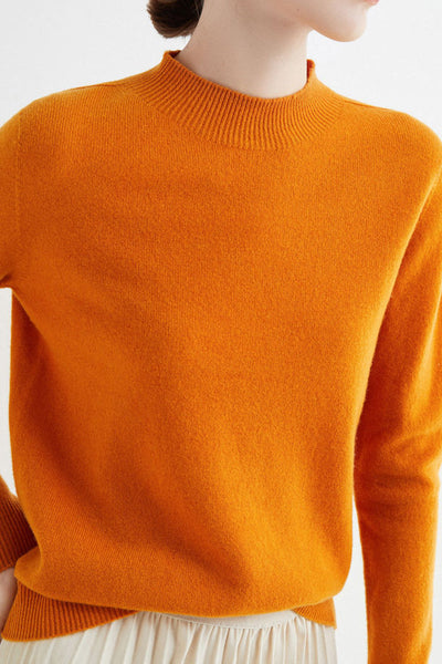 Early Autumn Long-Sleeve Knit Undershirt