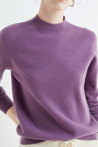 Early Autumn Long-Sleeve Knit Undershirt