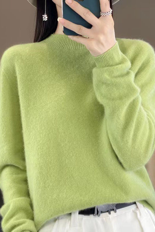 Early Autumn Long-Sleeve Knit Undershirt