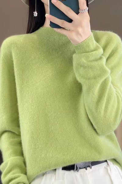Early Autumn Long-Sleeve Knit Undershirt