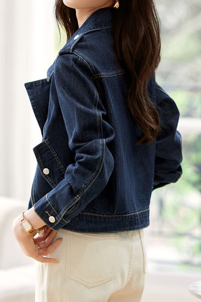Fashionable Versatile Denim Jacket