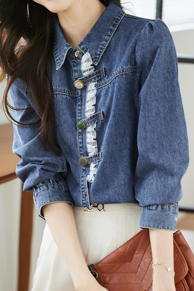 Fashionable and versatile denim jacket
