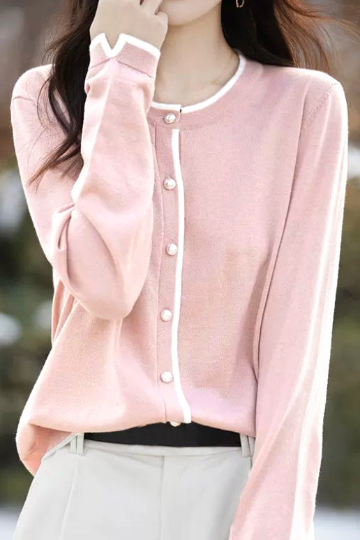 Early autumn knit cardigan