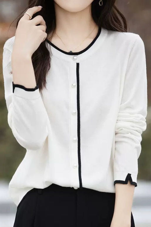 Early autumn knit cardigan