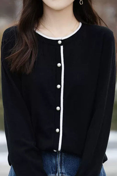 Early autumn knit cardigan