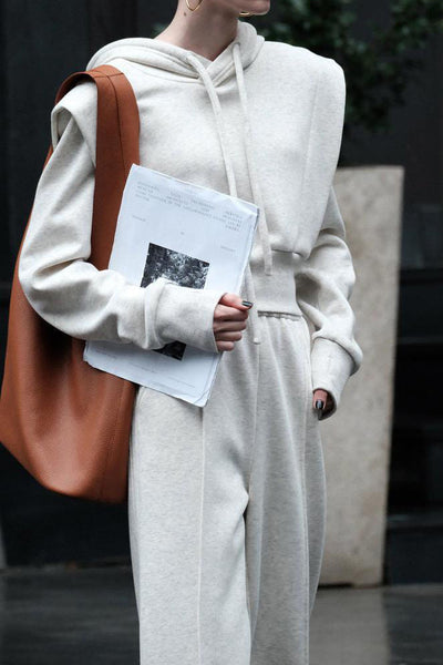 Fashionable and casual hoodie set