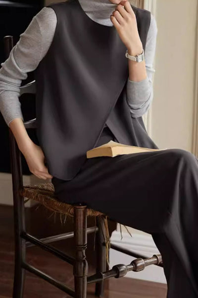 Stylish Vest and Trousers Two-Piece Set