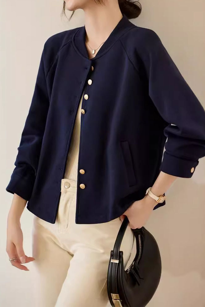 Stylish Versatile Baseball Jacket
