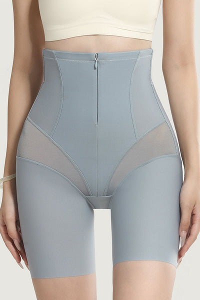 Seamless zipper high-efficiency waist-cinching and abdomen-flattening shaping pants