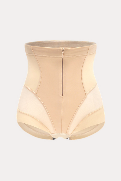 Seamless zipper high-efficiency waist-cinching and abdomen-flattening shaping pants