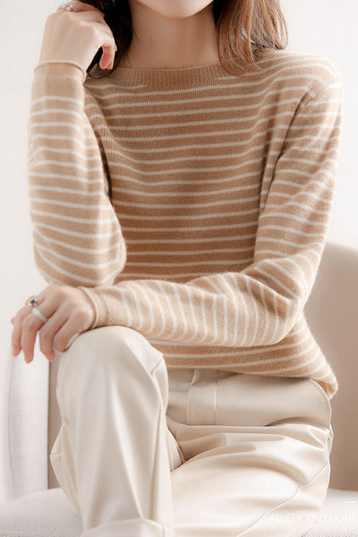 Early Autumn Classic Striped Versatile Sweater