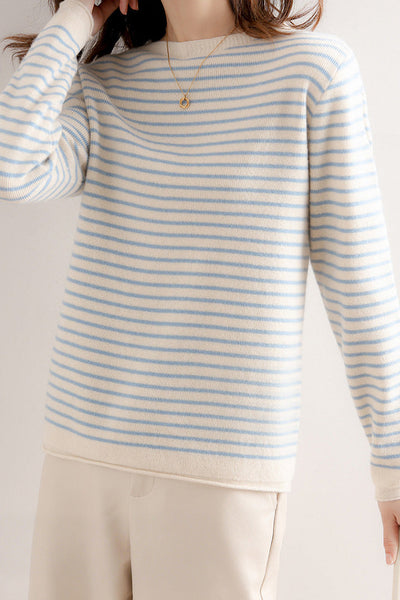 Early Autumn Classic Striped Versatile Sweater