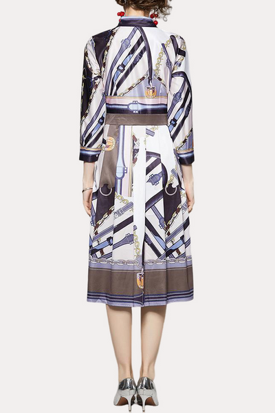 Early Autumn Trendy Printed Dress