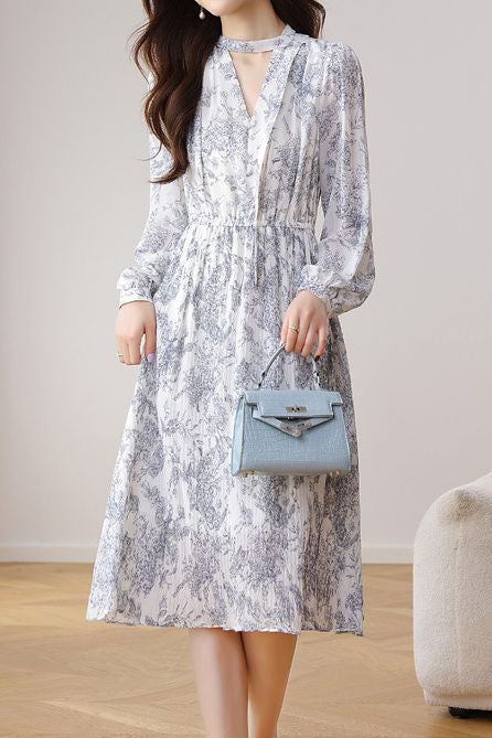 Floral Vintage French Dress