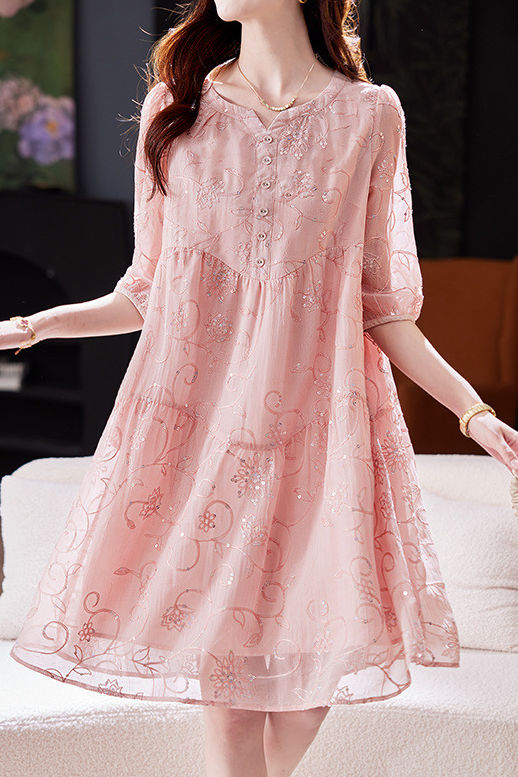 Elegant Sequined Dress