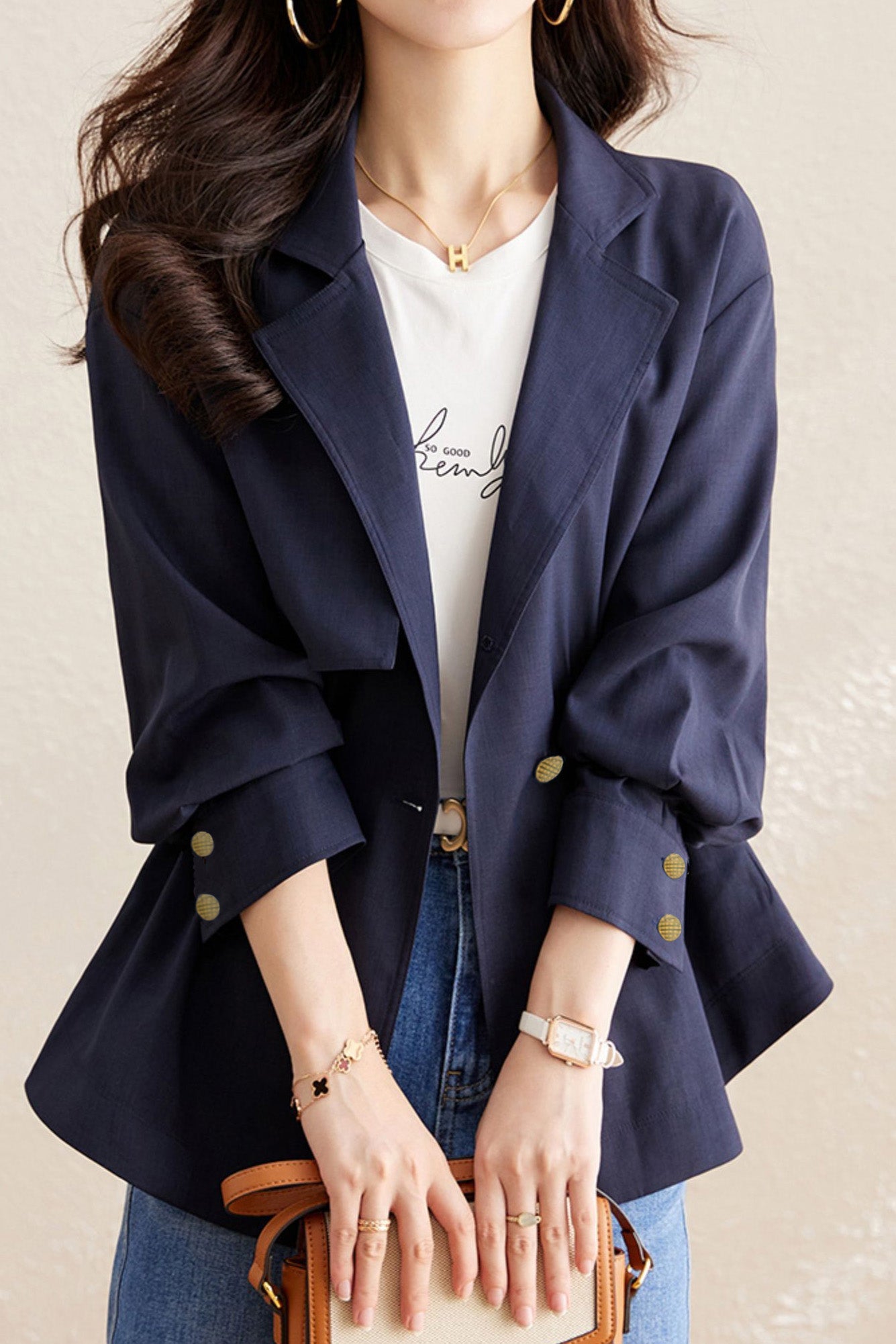 Fashionable Casual Asymmetric Coat