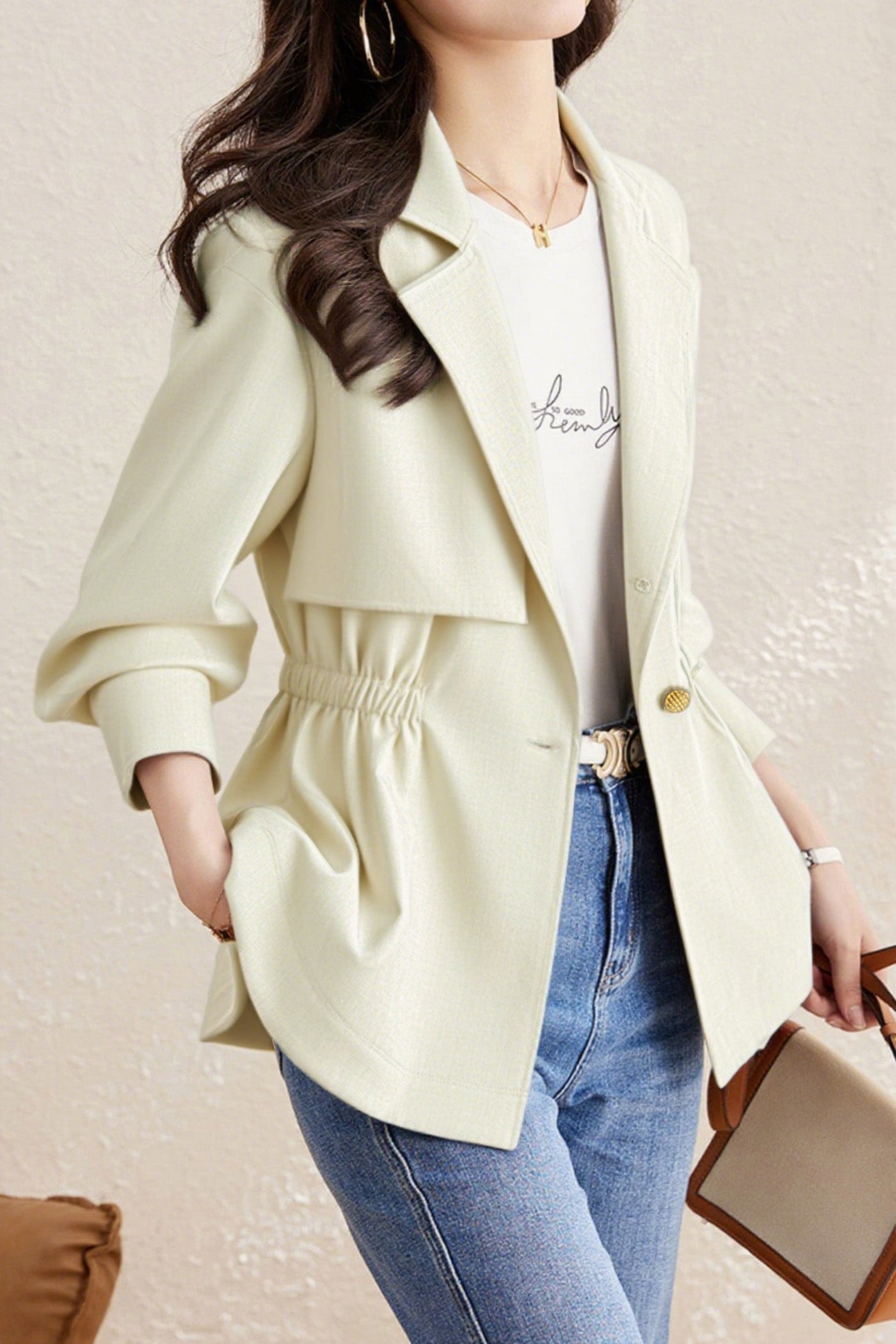 Fashionable Casual Asymmetric Coat