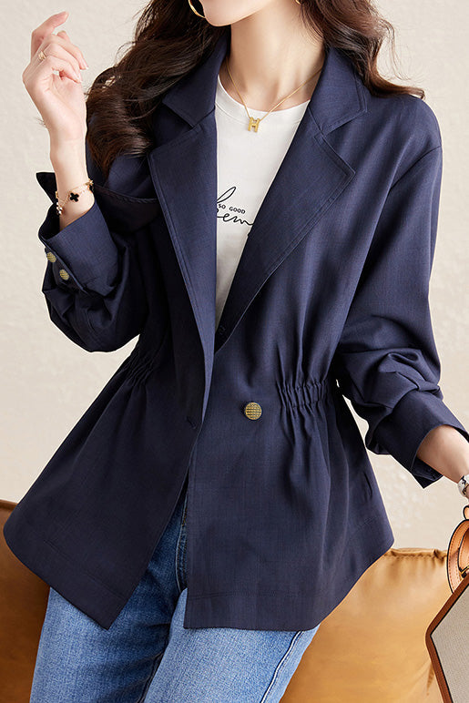 Fashionable Casual Asymmetric Coat