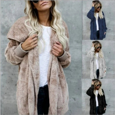 Cathy | Autumn and Winter Double Fleece Cardigan Coat
