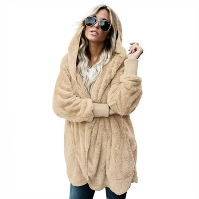 Cathy | Autumn and Winter Double Fleece Cardigan Coat