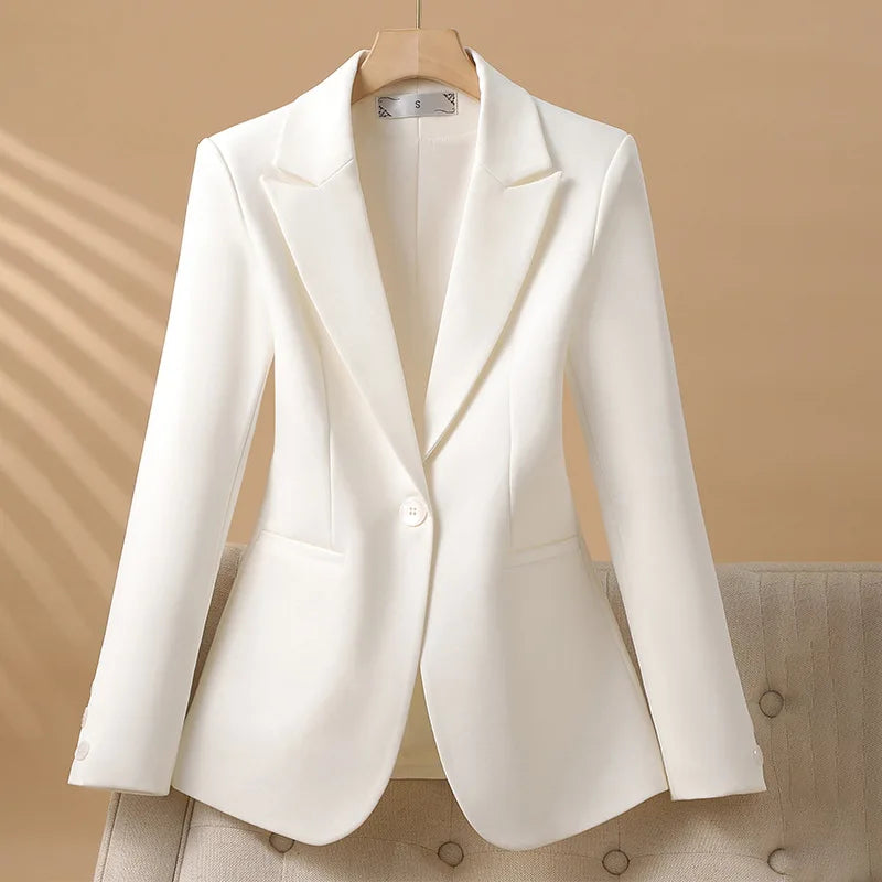 Brielle One-Button Blazer