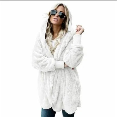 Cathy | Autumn and Winter Double Fleece Cardigan Coat
