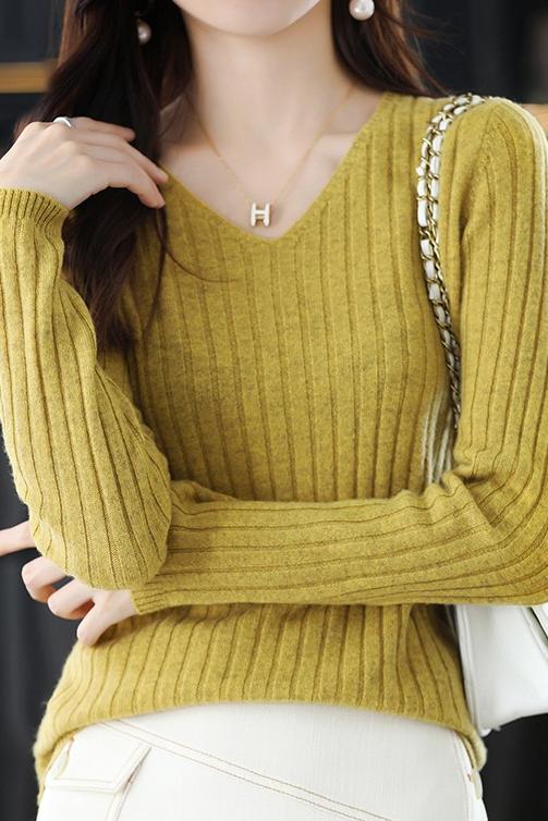 Long Sleeve Knitted Base Layer Top