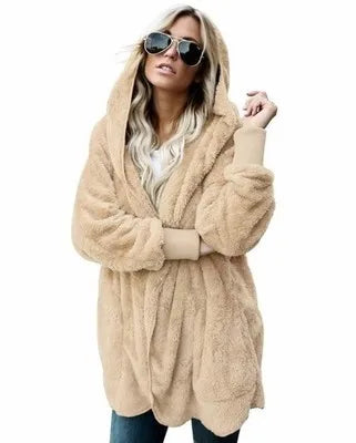Cathy | Autumn and Winter Double Fleece Cardigan Coat
