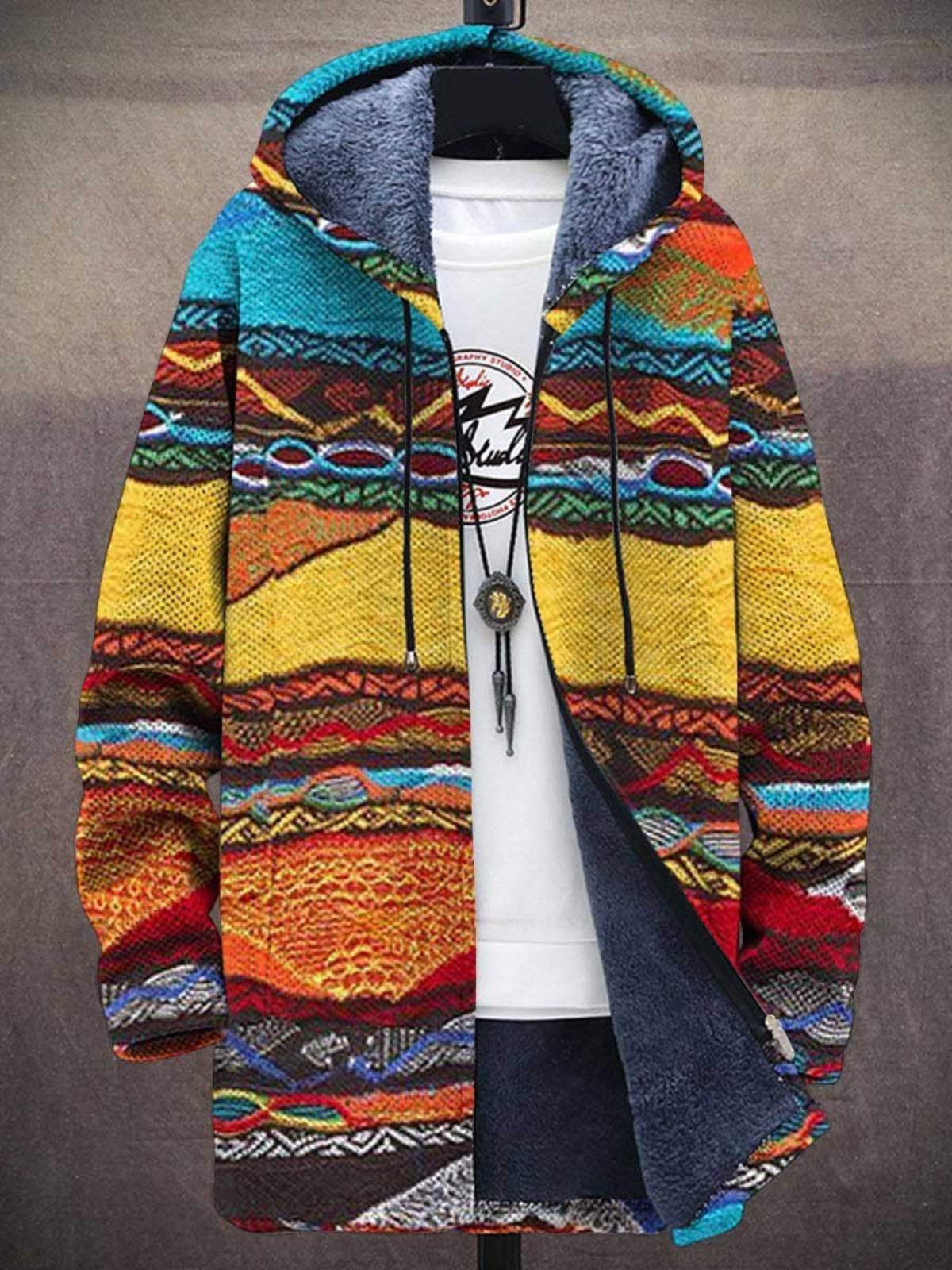 Leiara | Artfully Printed Cardigan