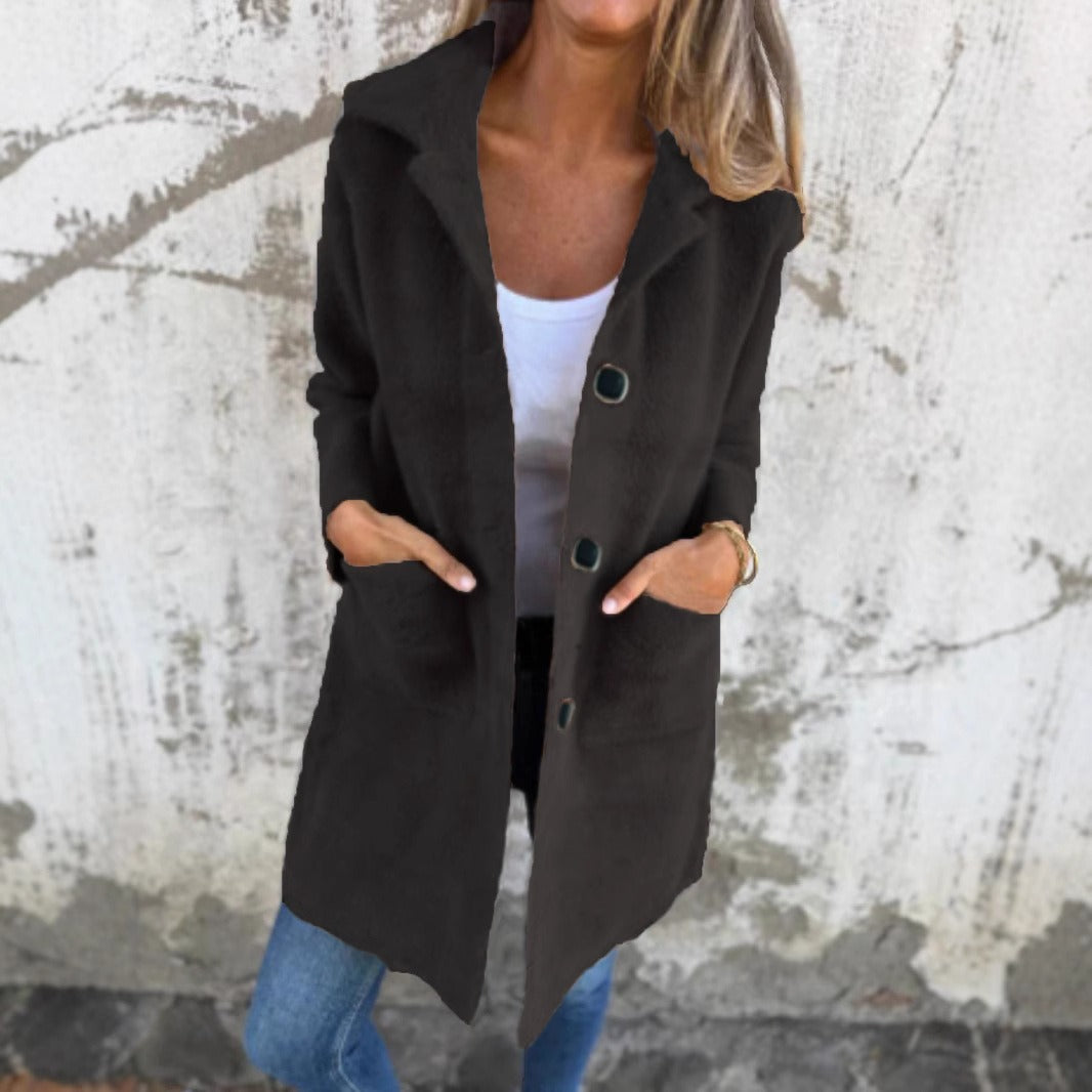 Erica | Mid-Length Cashmere Coat