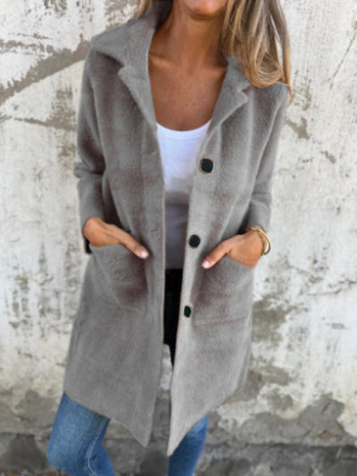Erica | Mid-Length Cashmere Coat