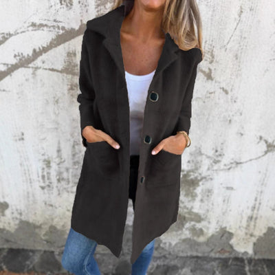 Erica | Mid-Length Cashmere Coat