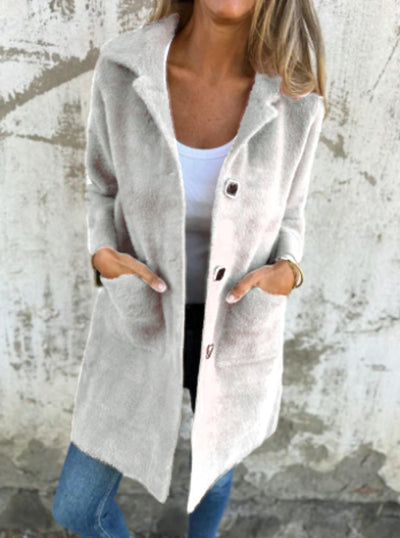 Erica | Mid-Length Cashmere Coat