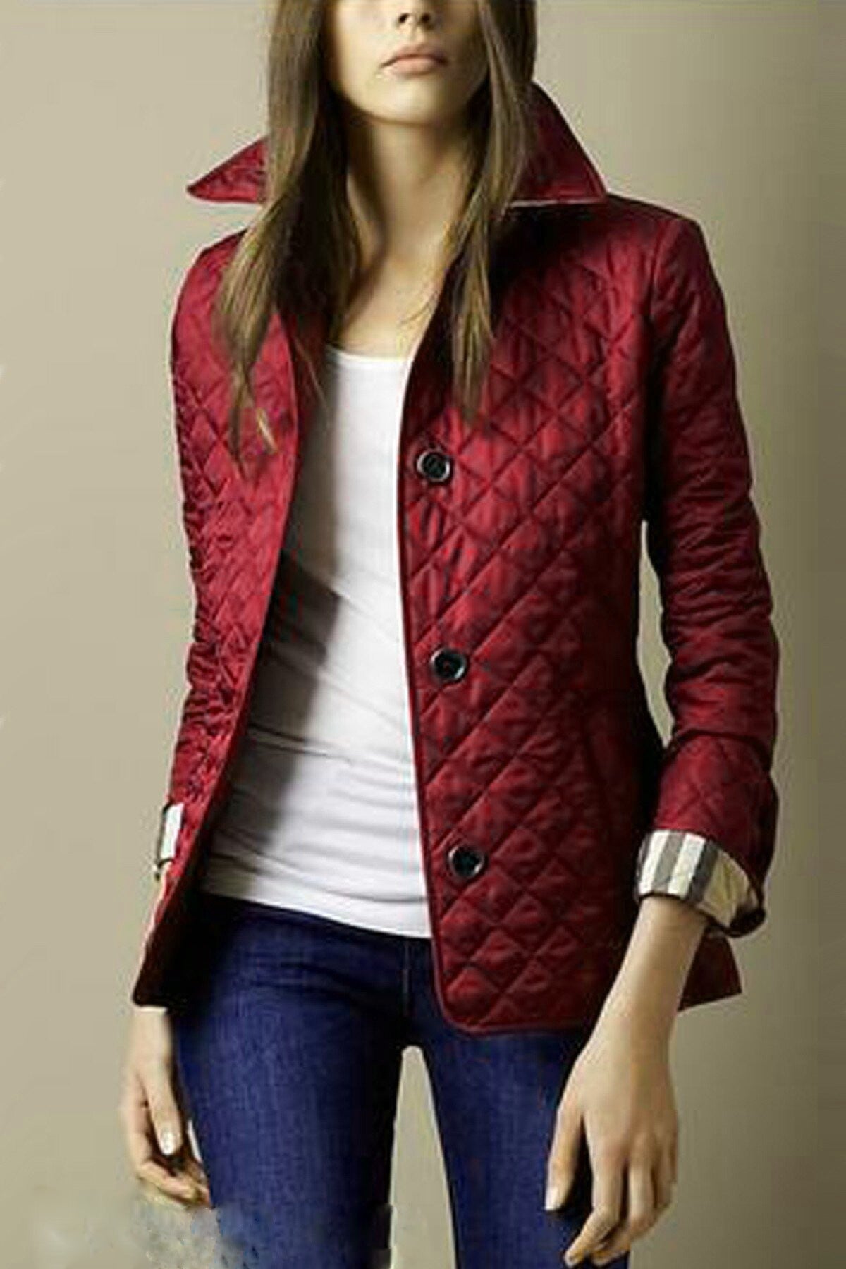 Eva | Slim Silk Cotton Jacket