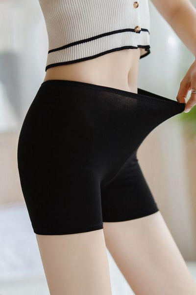 Ice silk seamless white leggings