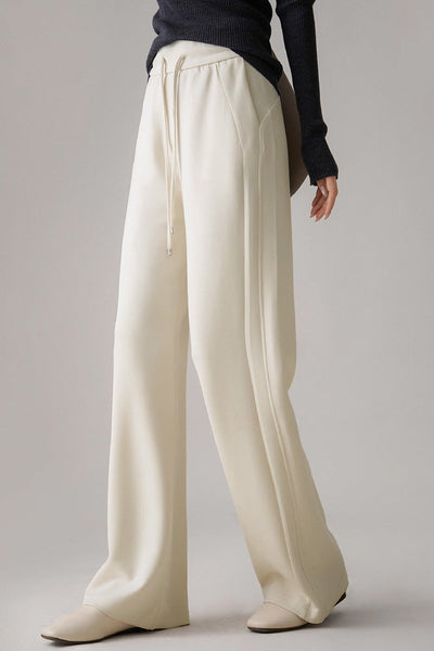 Early Autumn Elastic Waist Drawstring Casual Pants