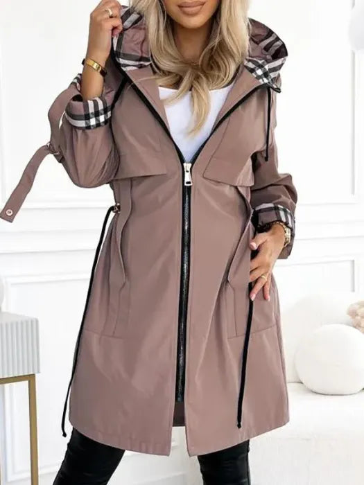 Junny | Water and Windproof Zip Coat