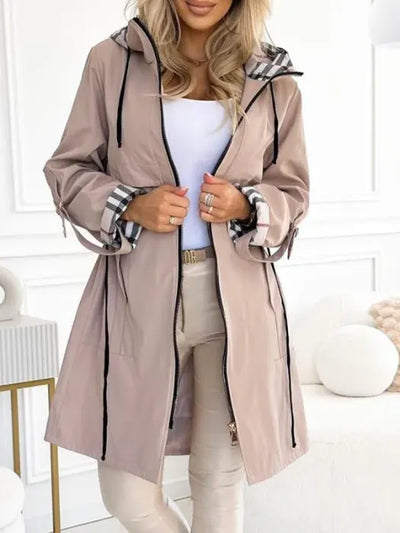 Junny | Water and Windproof Zip Coat