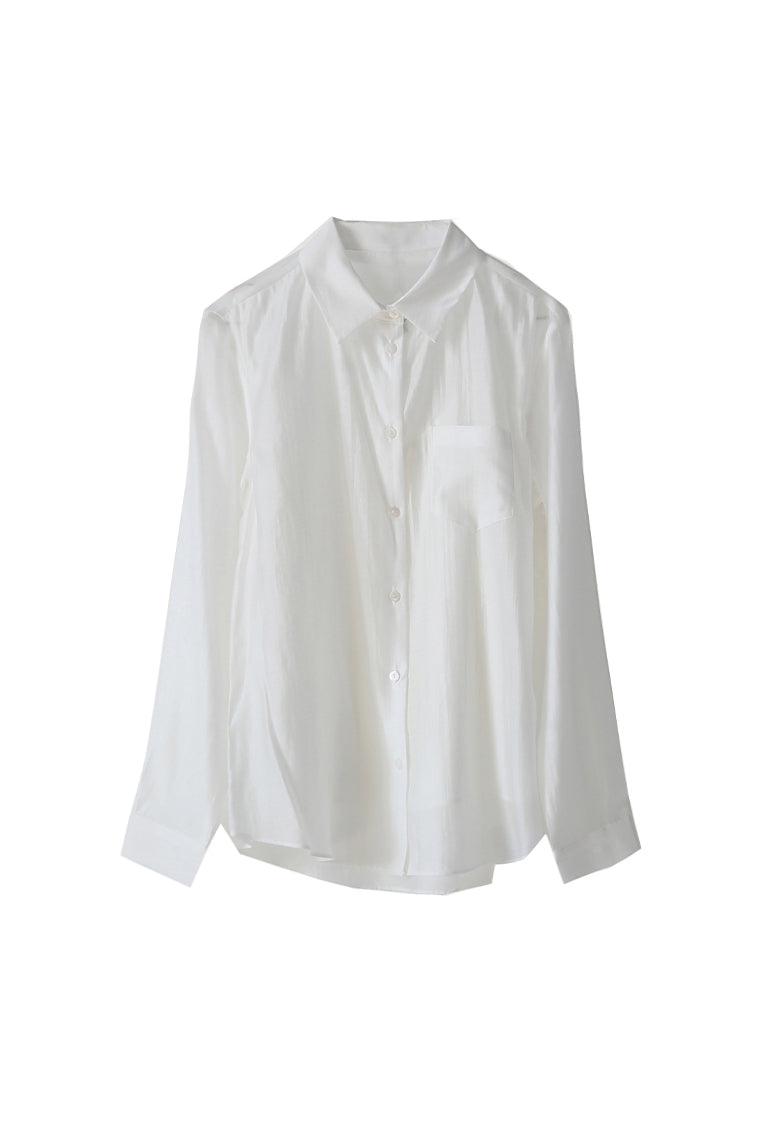 Casual Sheer Sun Protection Shirt - 2 Colors Available