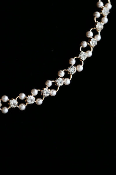 Pearl Bijou Decor Necklace