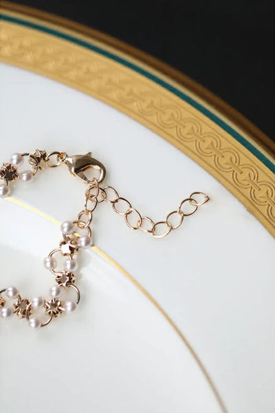Pearl Bijou Decor Necklace